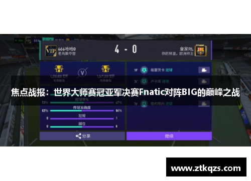 焦点战报：世界大师赛冠亚军决赛Fnatic对阵BIG的巅峰之战